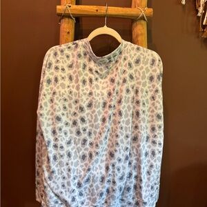 Leopard Print Long Sleeve Top. NWOT